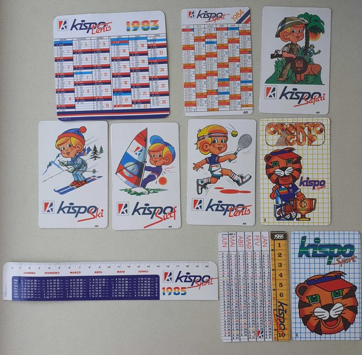 Calendários bolso - Kispo