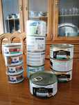Latas Nath, gourmet e proplan (raçao húmida para gato)