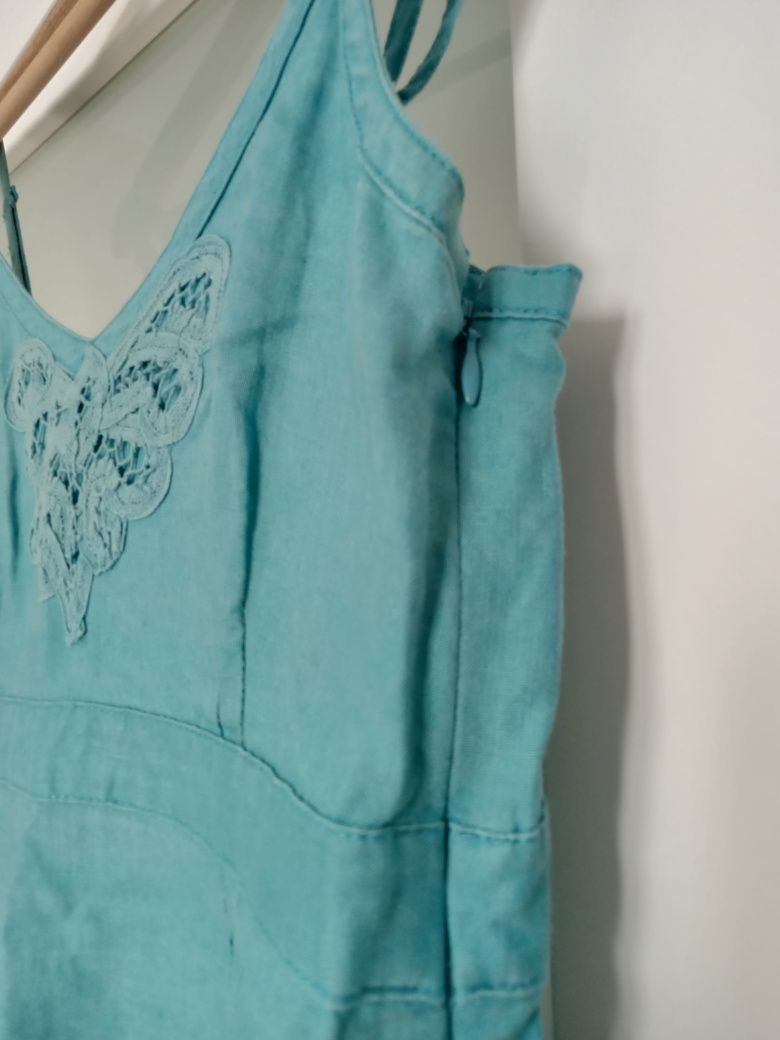 Lniana sukienka Jackpot & Cottonfield r.34