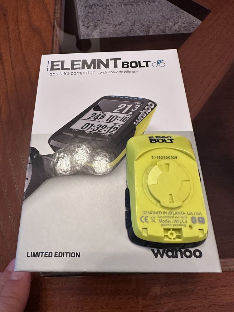 Komputer rowerowy Wahoo Element Bolt limited edition