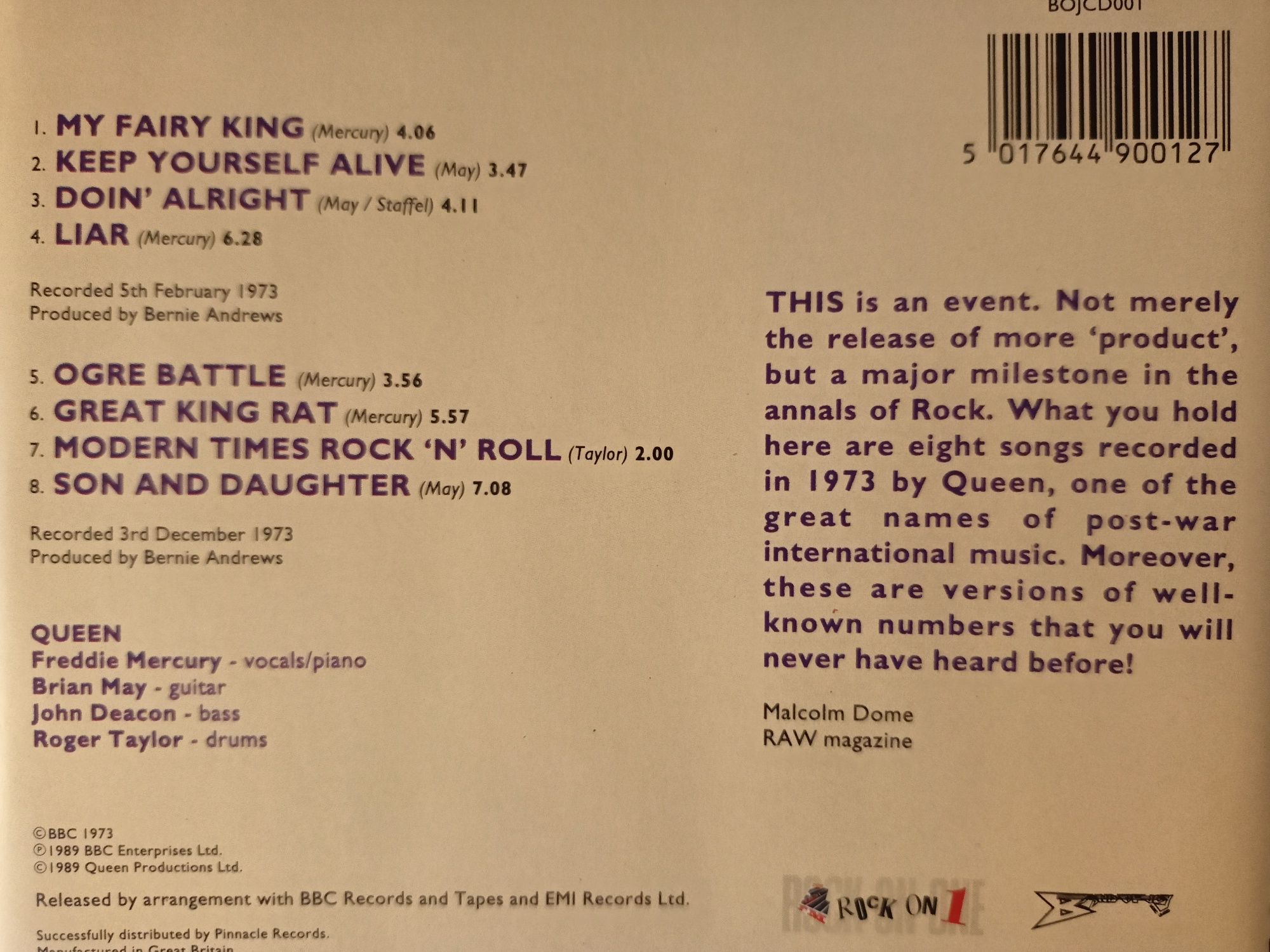 Queen - At the Beeb /wydanie Band of Joy/ CD