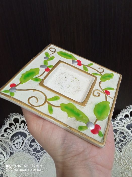 Подсвечник,Мишка, елка,кекс, Англия.