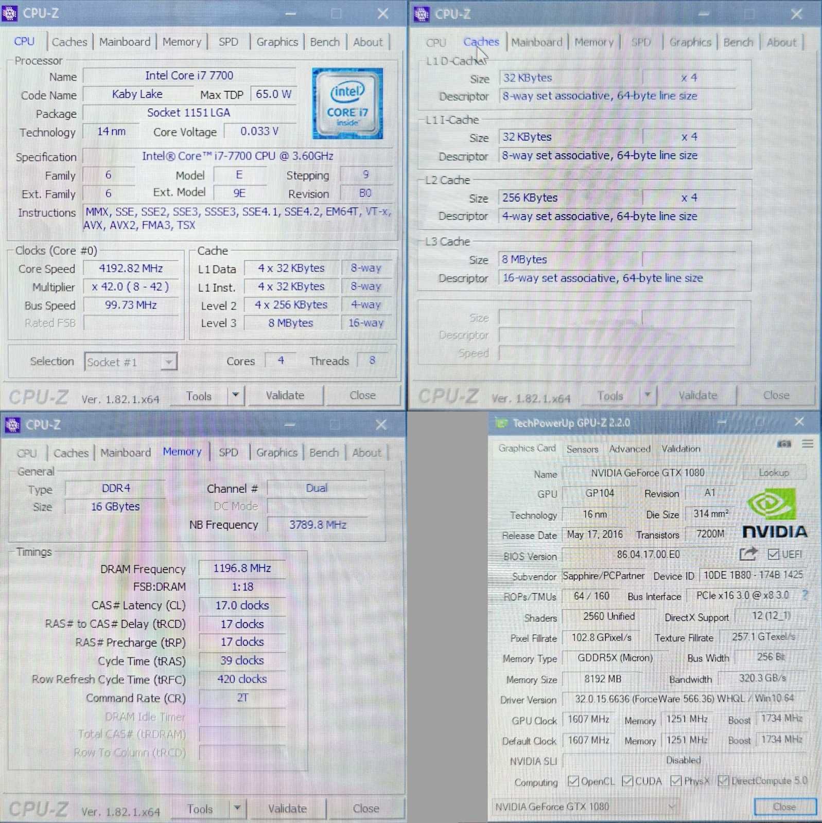 Sprawny Używany komputer stacjonarny Acer Predator G3-710, Win 11