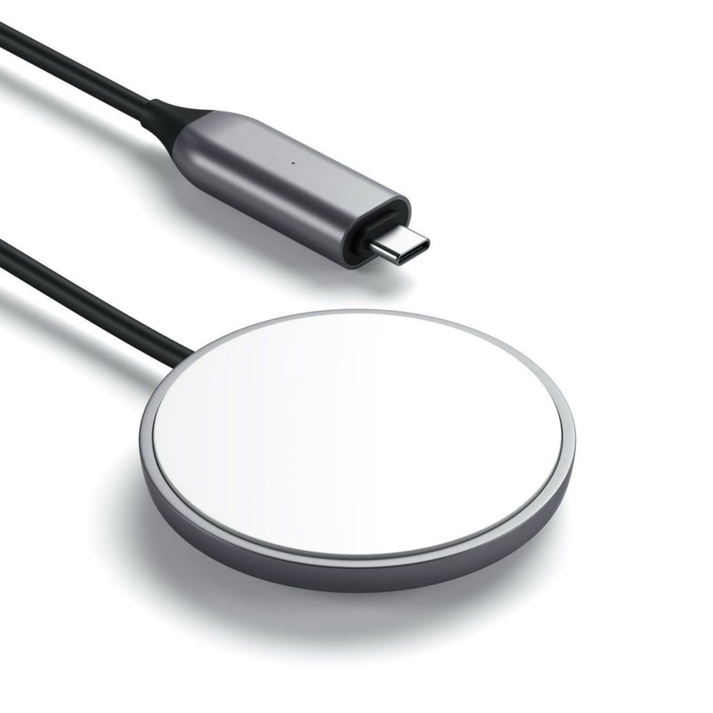 Бездротова зарядка для iPhone Satechi 18W USB-C Magnetic Wireless