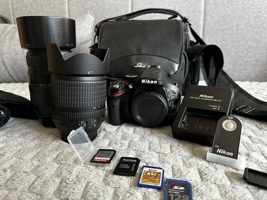 Nikon D5200 + 2 obiektywy
