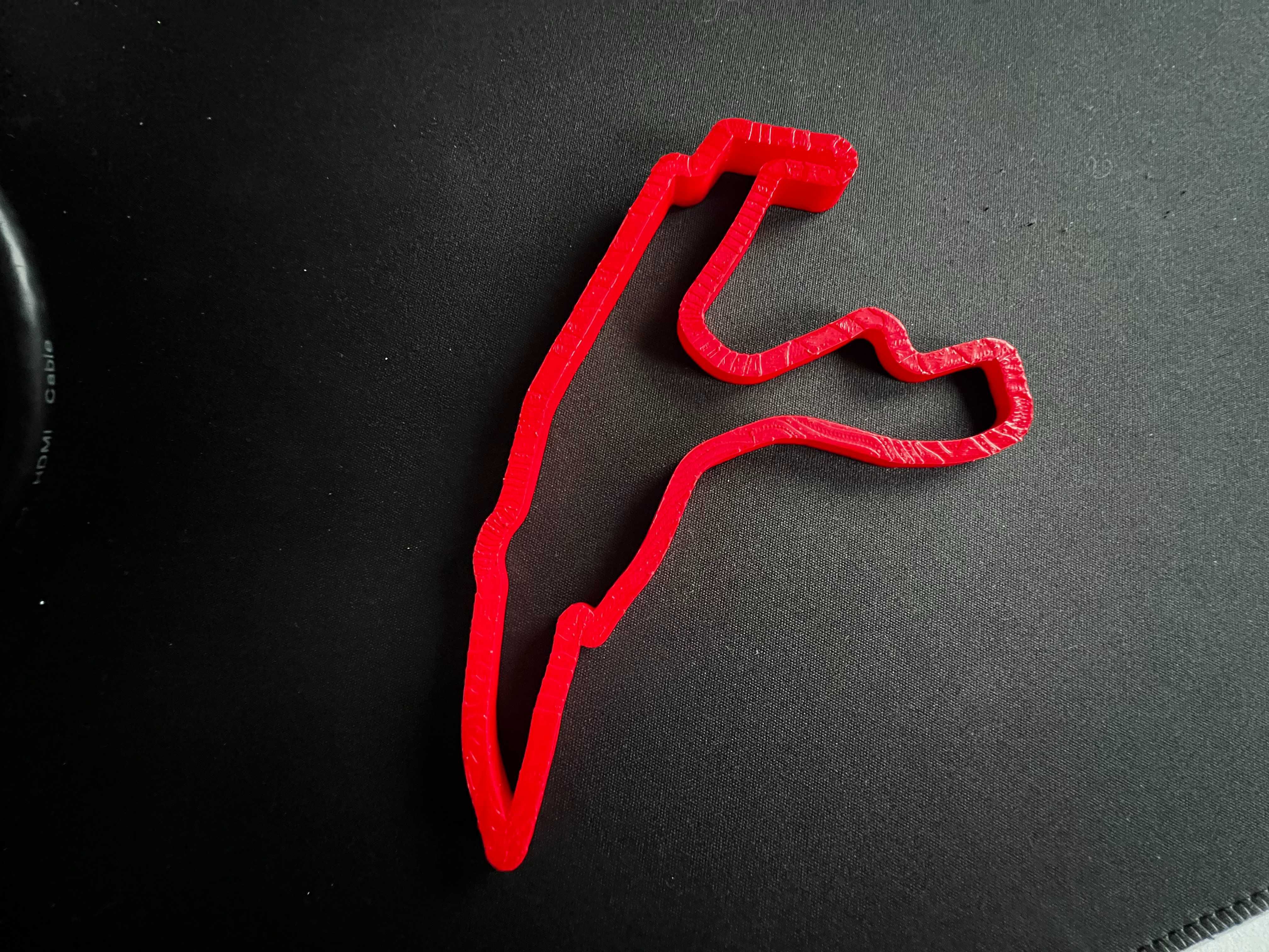 F1 Circuit Collection 3D Printed Tracks | Grand Prix Circuit 16 CM