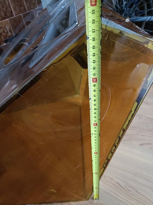 Kolumny estradowe bezbarwne z 1cm plexy