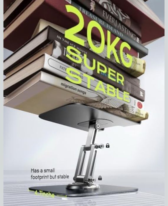 Крута Металева 360°  Підставка LISEN для Планшетів 4.7-15.6''