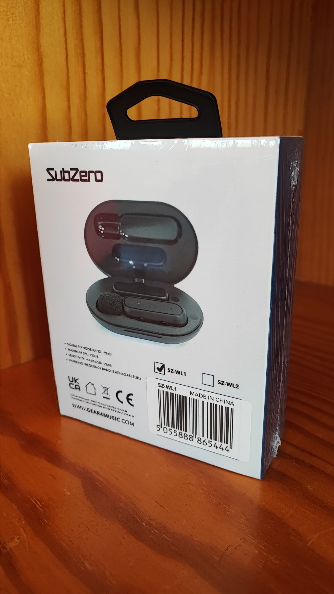 Subzero wireless lavalier