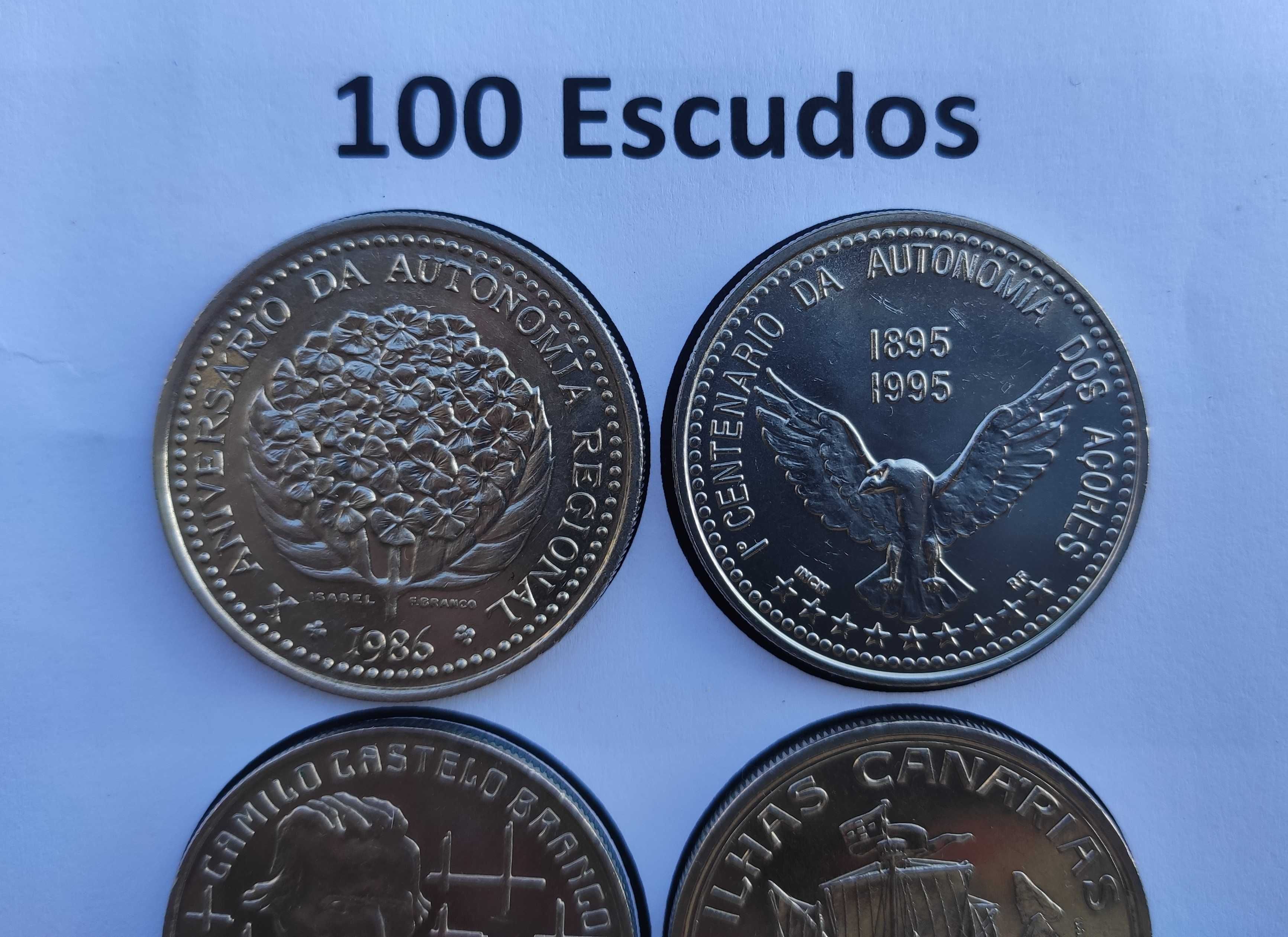 4 moedas de 100 Escudos – Várias (nº8)