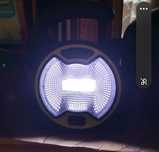 Mocna lampa latarka warsztatowa led cob z uchwytem