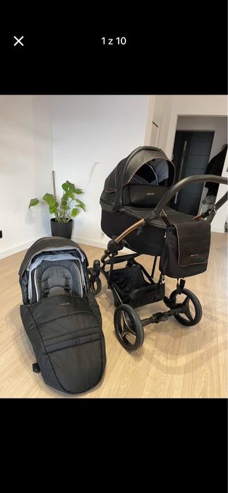 Wózek dziecięcy Bebetto Torino Si 2w1 czarny