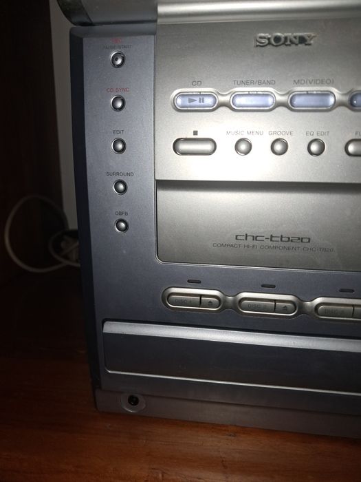 Aparelhagem e colunas Sony