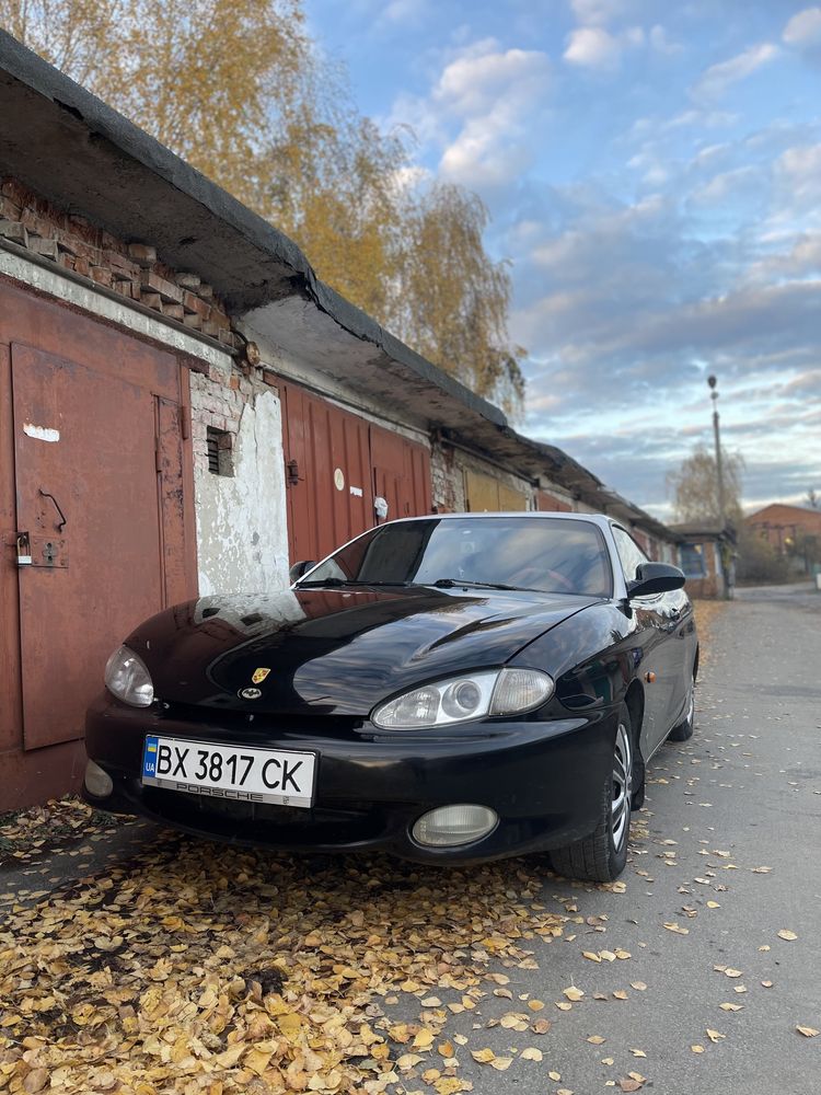 Hyundai Coupe під Porsche