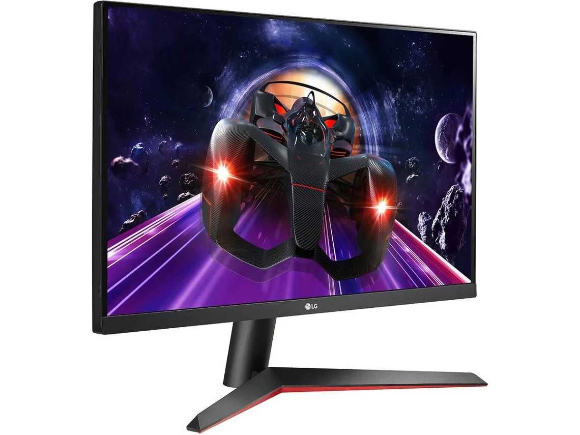 Monitor Gaming LG 24MP60G-B NOVO e teclado