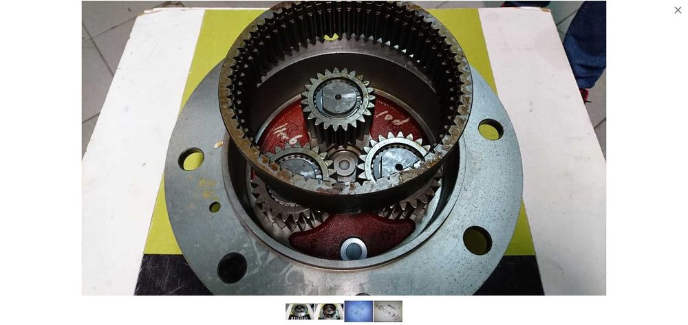 Pokrywa piasta dekiel wieniec koło zwolnicy CARRARO CASE MX110 MX120