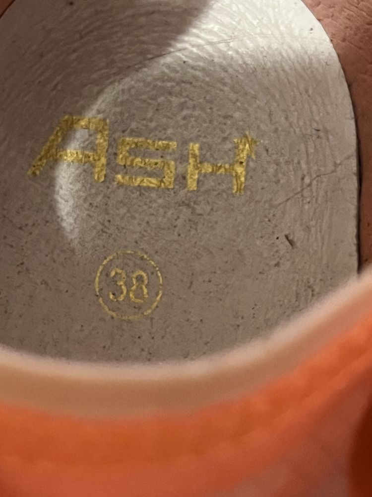 Sneakersy Ash, jak nowe 38 okazja