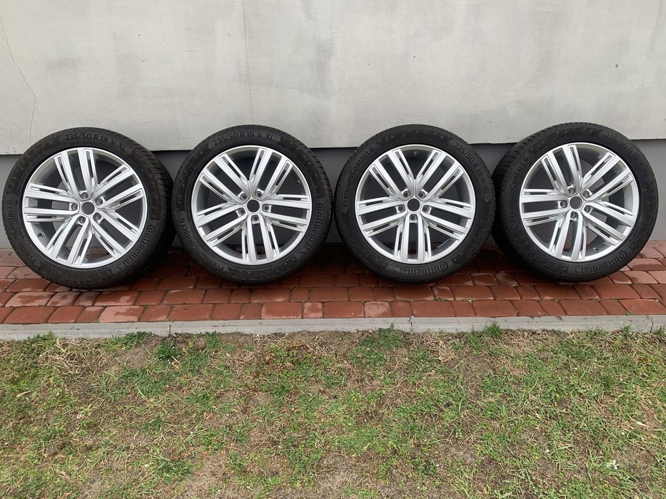 VW Tiguan II R-Line Alufelgi+opony premium Continental 23r 235/50r19