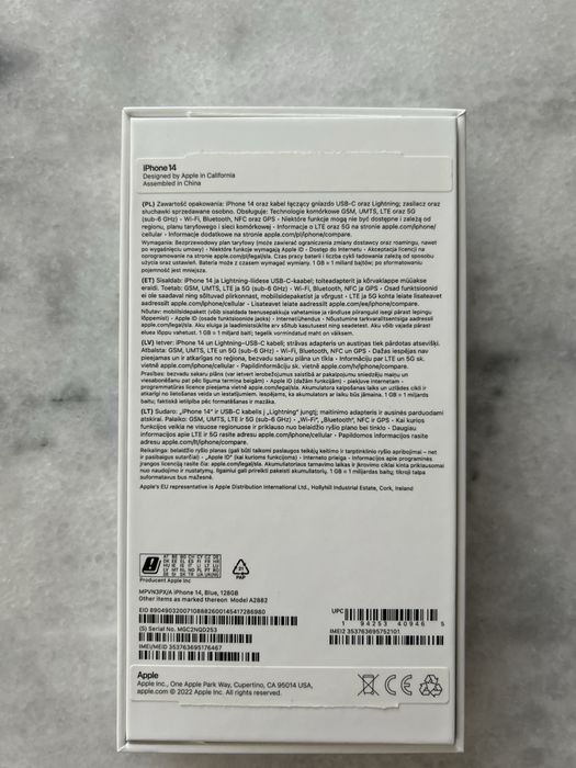 iPhone 14 128 GB Stan idealny 1. właściciel
