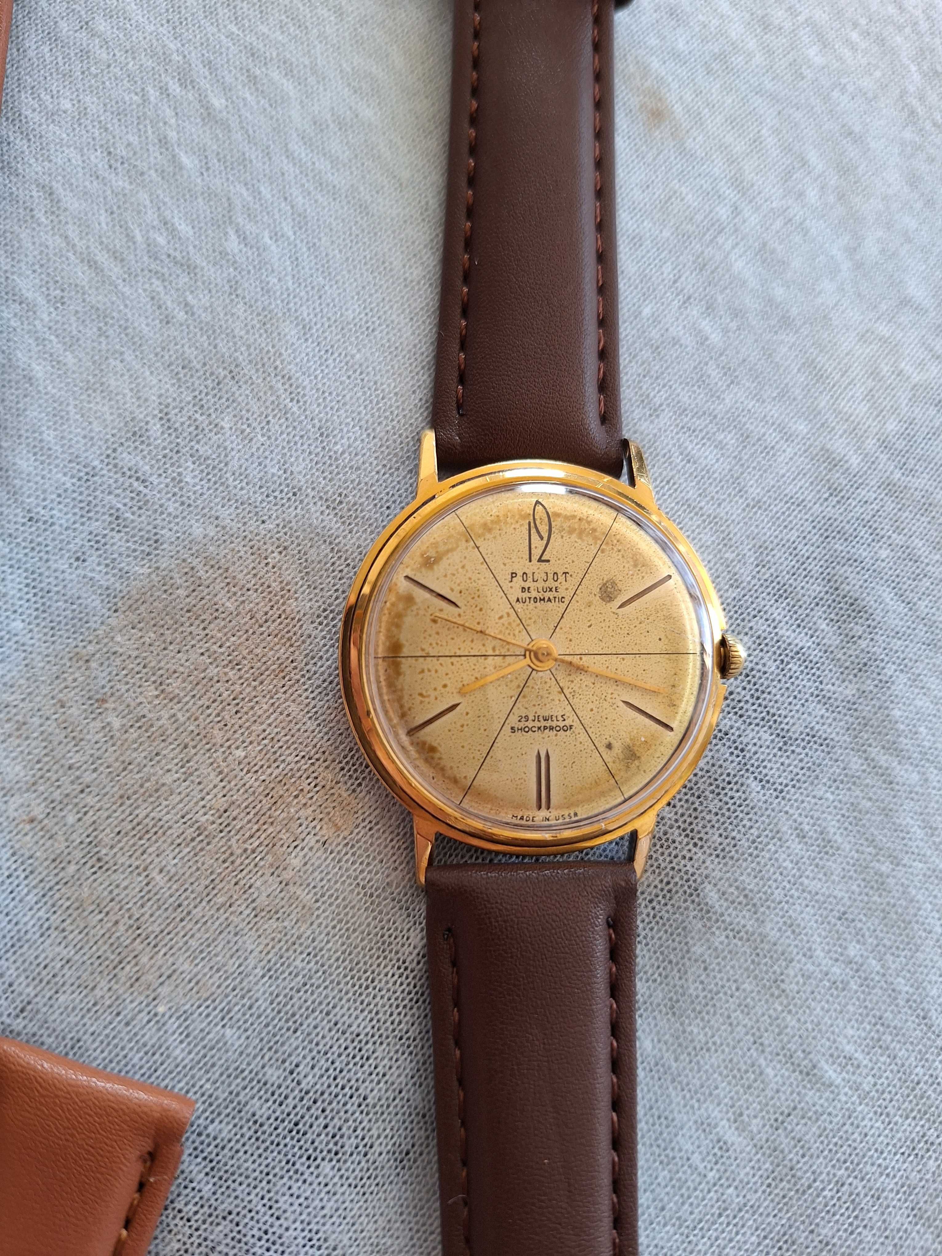 Poljot de luxe automatic pasek