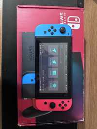 Przerobiona Nintendo switch v2 32 + 256gb cfw atmosphere stan bdb