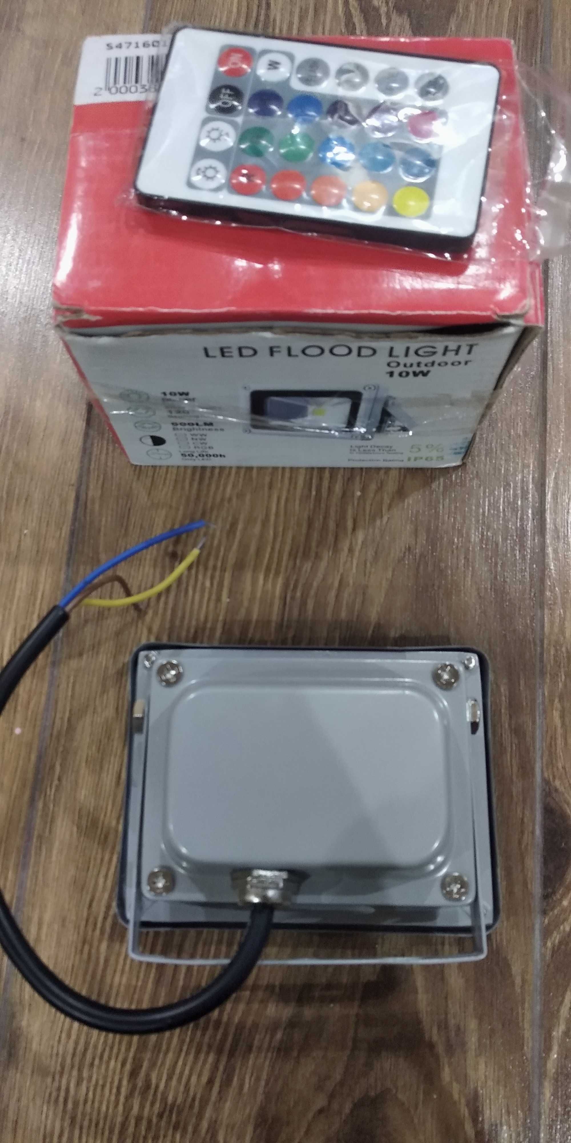 Продам Led вуличний світильник 10w на пульті