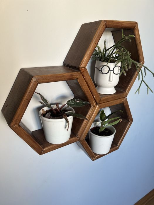 Pólłka trzy szesciokaty - DIY