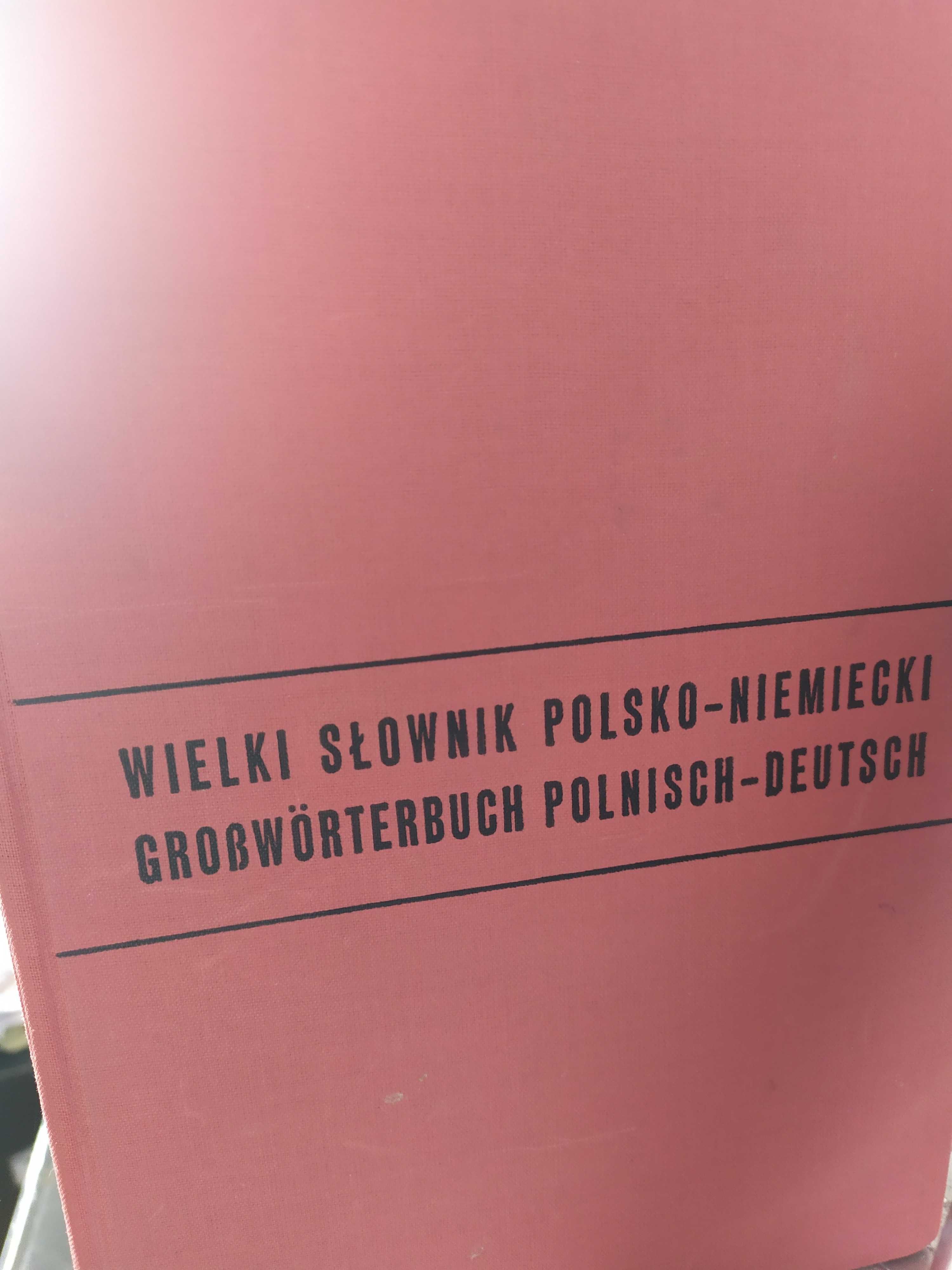 Słownik polsko niemiecki niemiecko-polski.