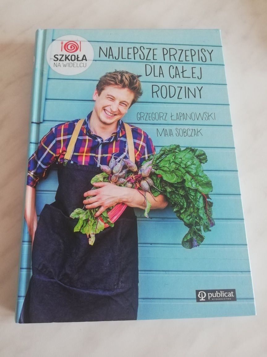 Książka kucharska "Najlepsze przepisy dla całej rodziny" Łapanowski