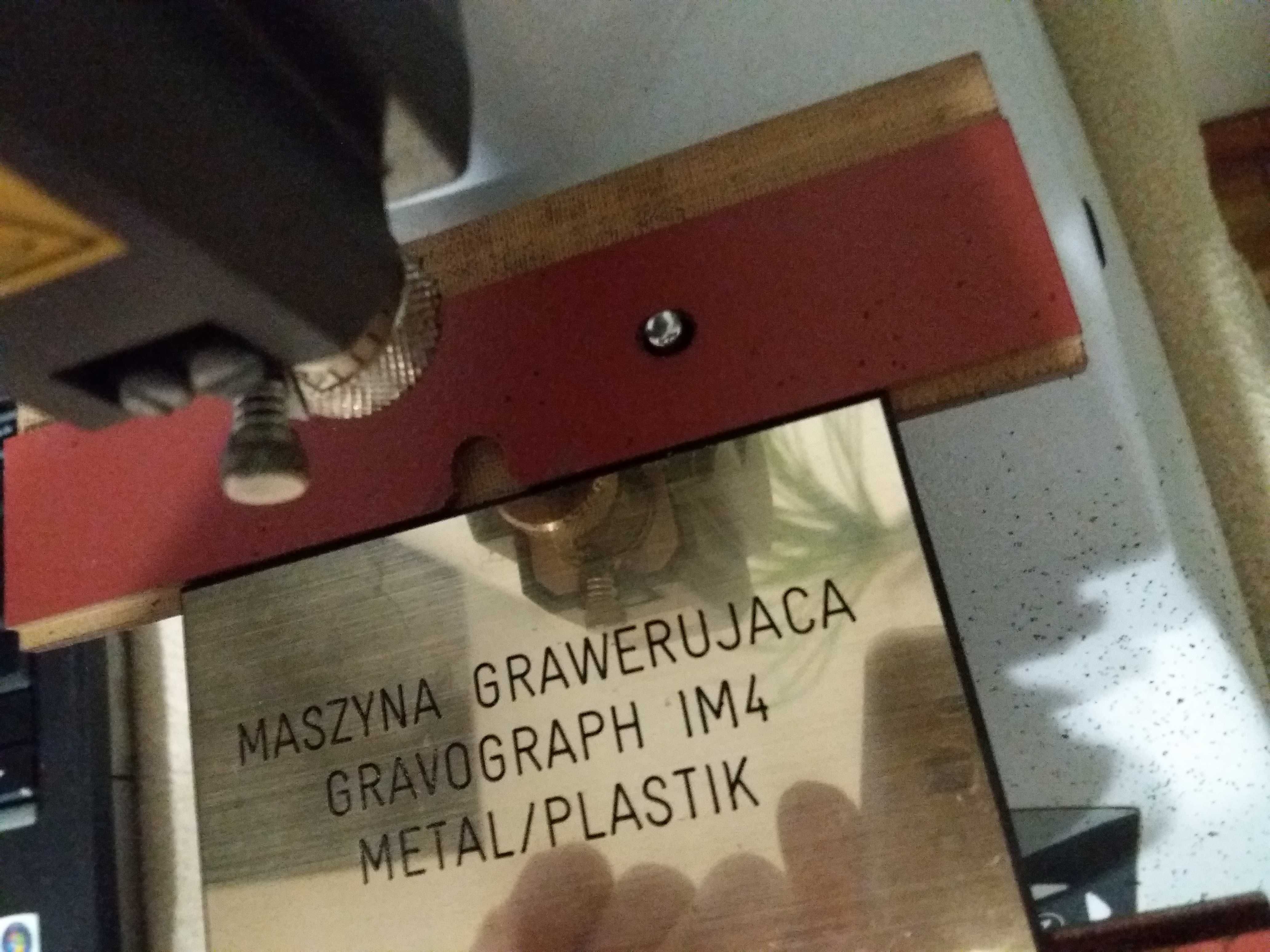 Grawerka. Maszyna Grawerska Gravograph IM4