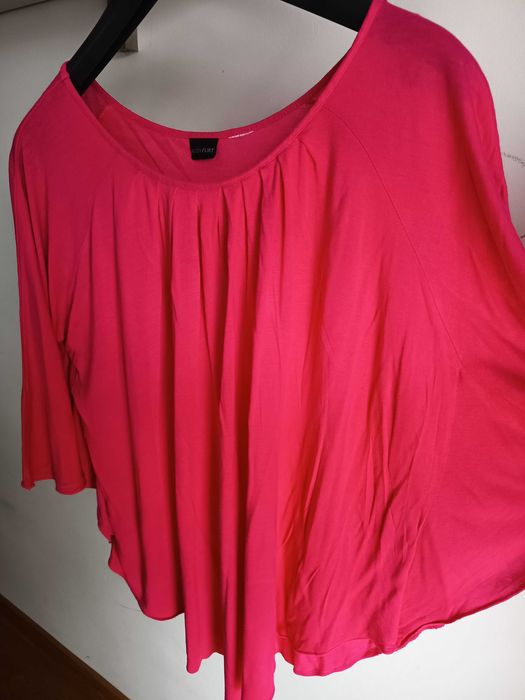 Bodyflirt różowa bluzka nietoperz r. oversize XL