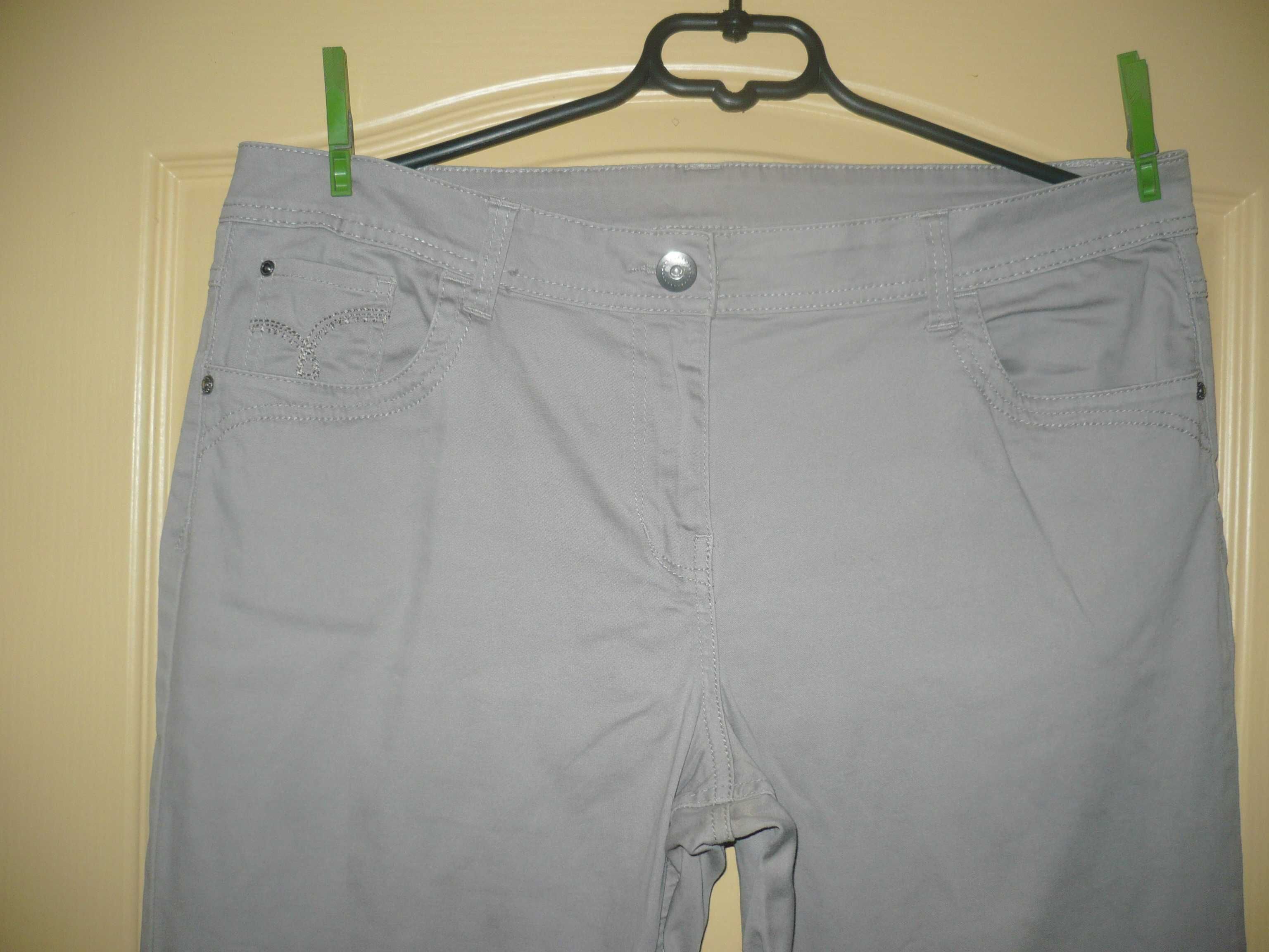 GEORGE jeansy damskie beżowe rozmiar XXXL, EUR 46, UK 18, 158/164 cm