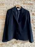 Czarna marynarka oversize z szerokimi ramionami S M L XL
