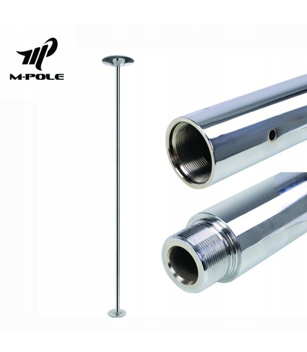 Професійний пілон шест для танців PoleDance обертовий 225-270см M-Pole