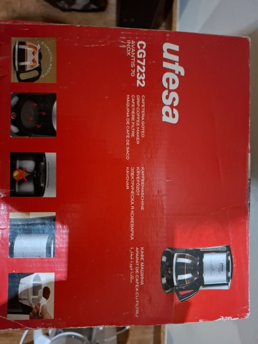 Maquina de cafe de saco UFESA