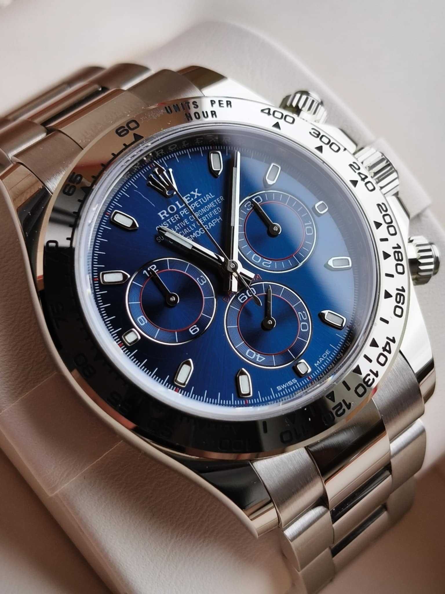 Nienoszony Rolex Cosmograph Daytona Białe Złoto 2023r.