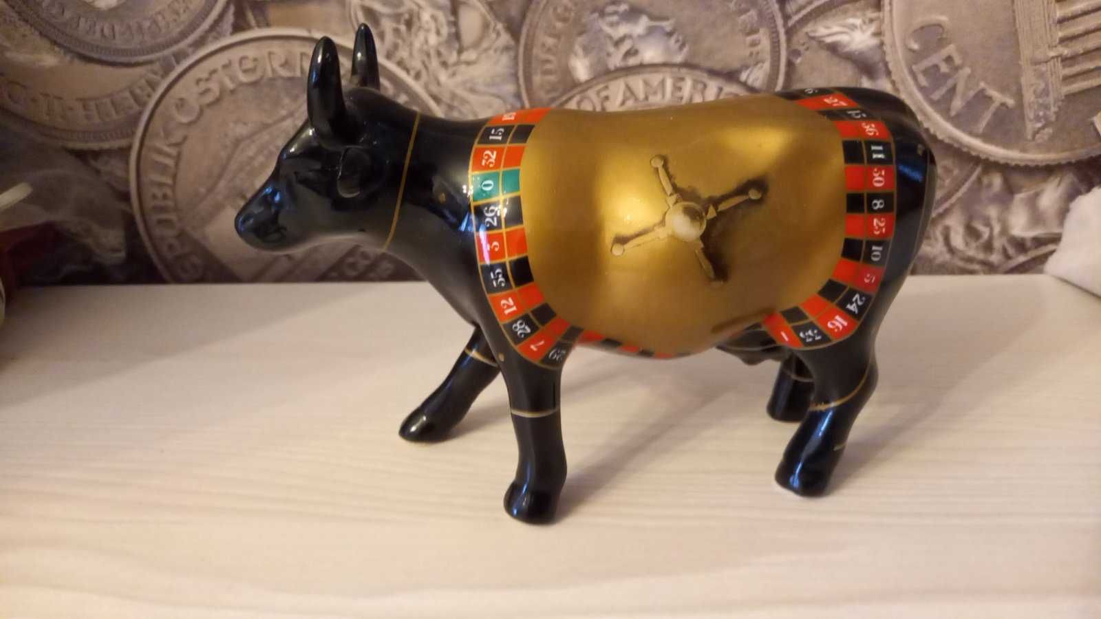 Колекційна статуетка Корова Roullette Wheel Cow нова