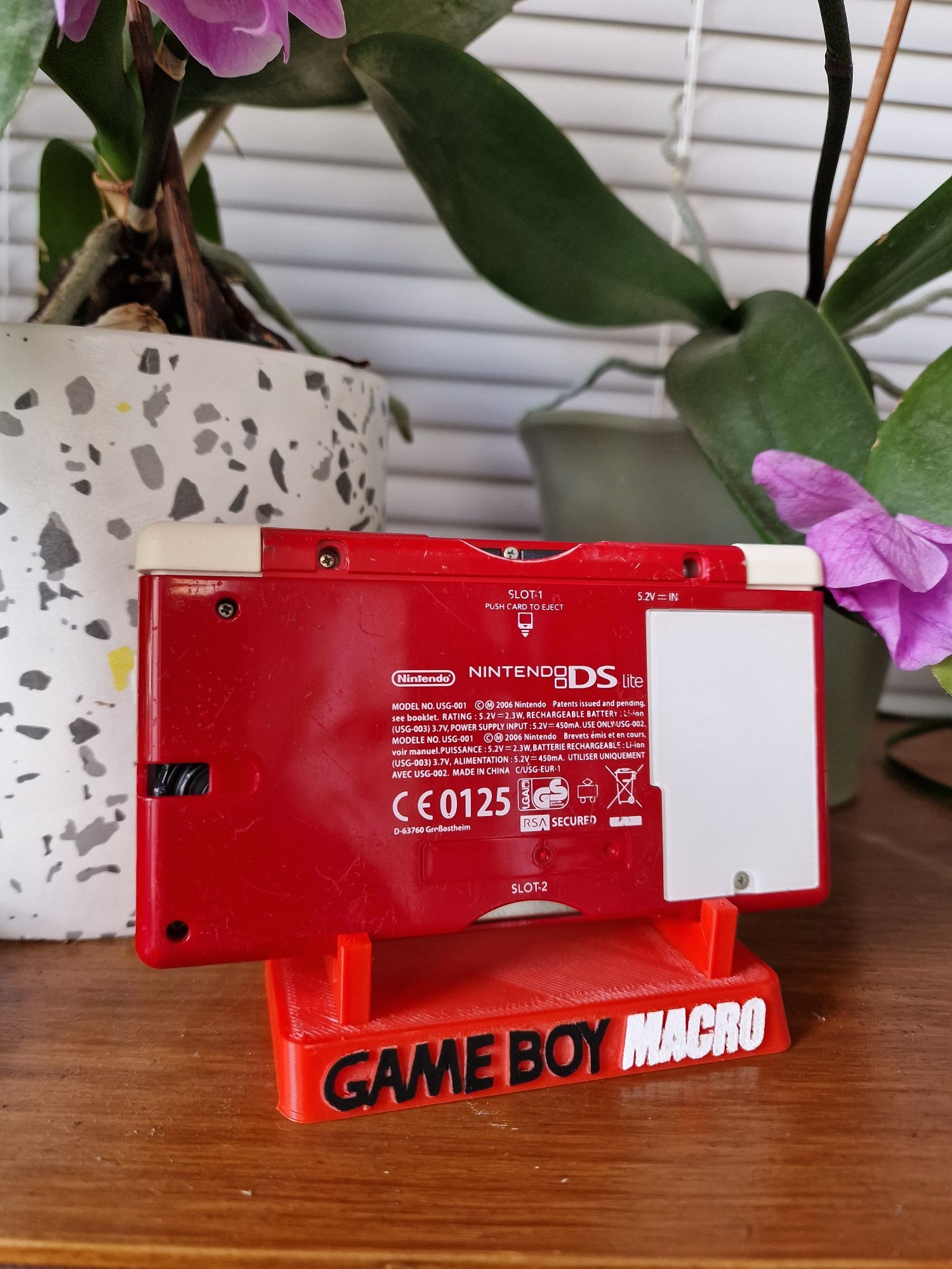 Gameboy Macro vermelha