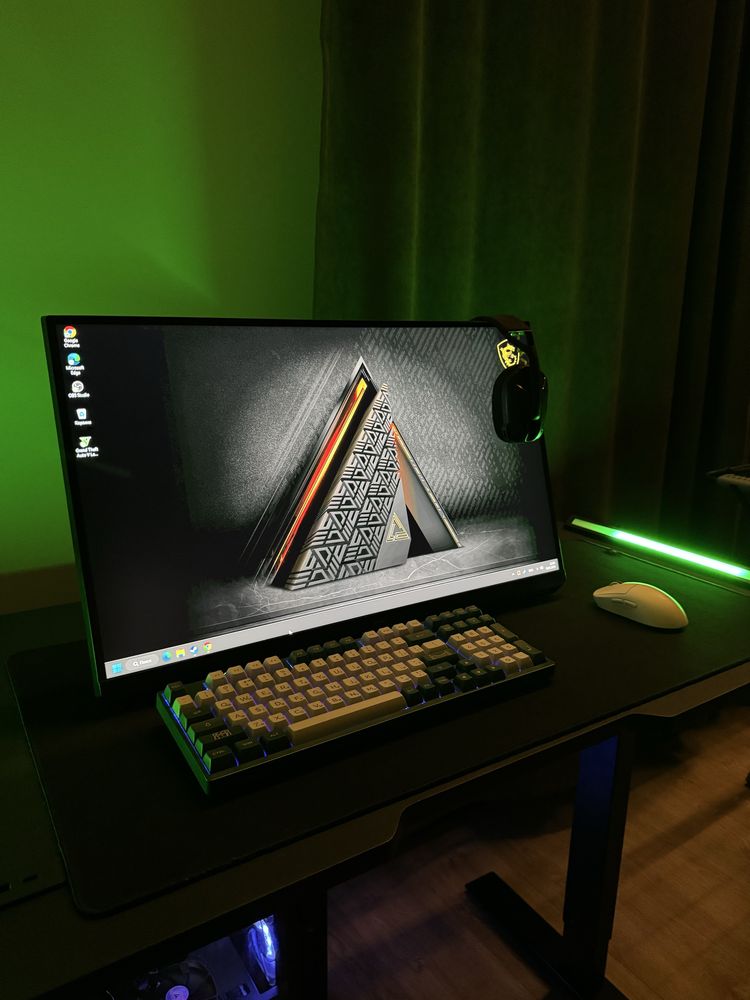 Топовий ігровий ПК Дешево i5-12400f 4060 8gb монітор 180hz 27дюймів