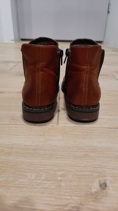Brązowe botki Riekier