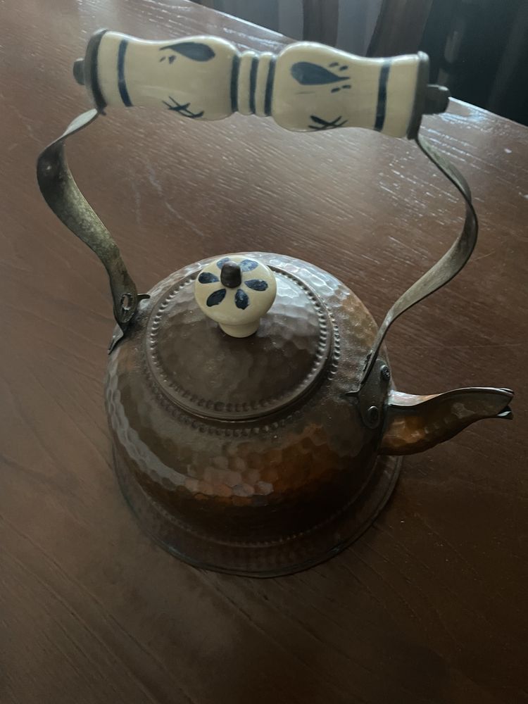 Chaleira em cobre vintage. Só 15€