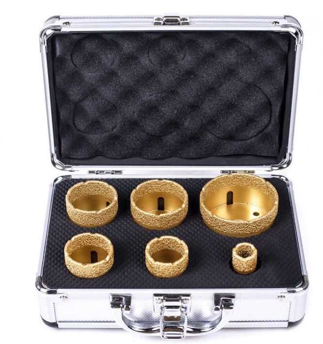 Zestaw 6 otwornic diamentowych M14 w walizce 	STEEIRO