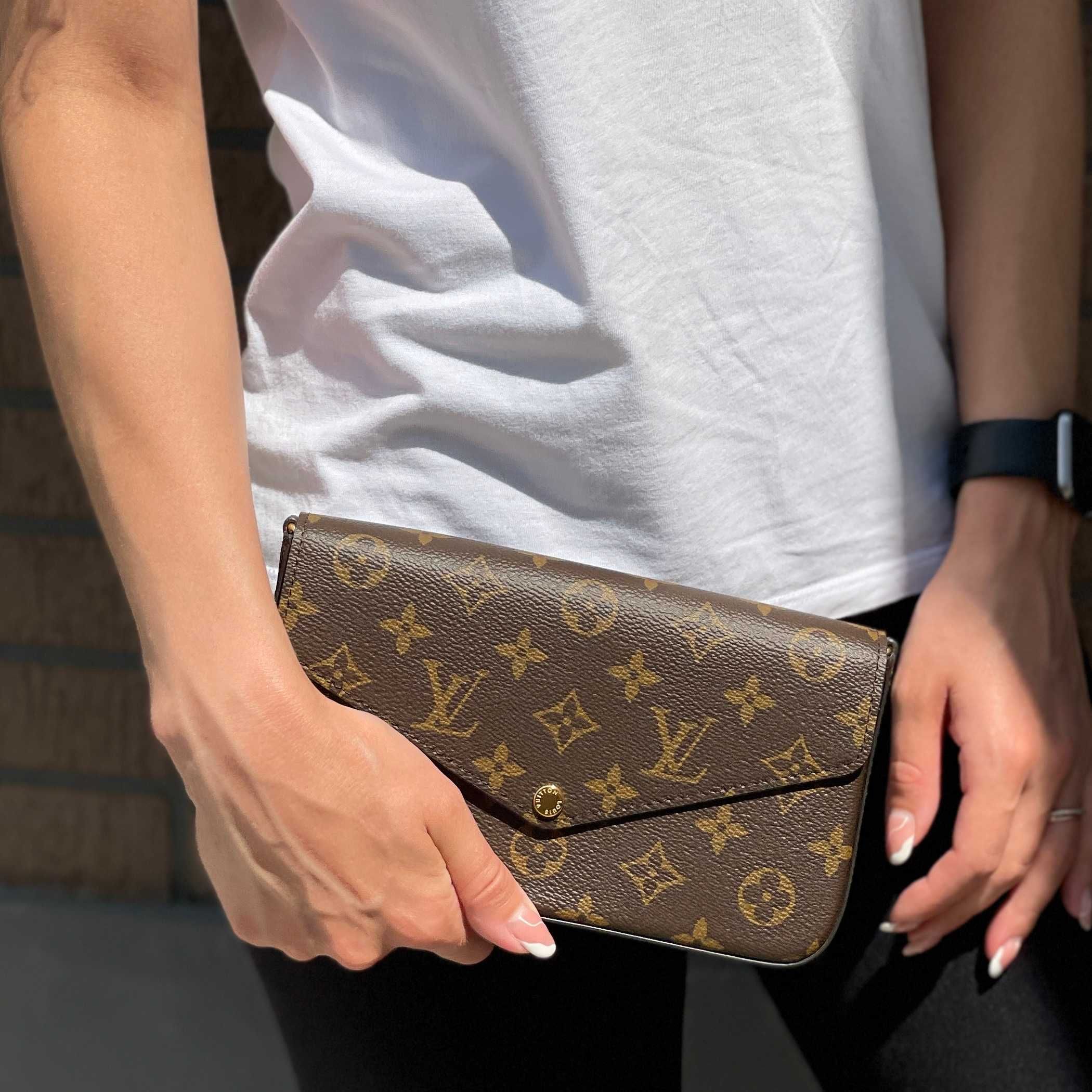 Женский клатч Louis Vuitton Pochette Felicie Monogram