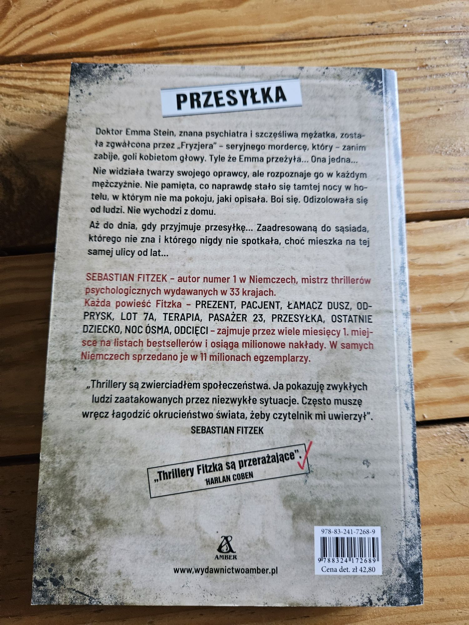 Przesyłka Sebastian Fitzek