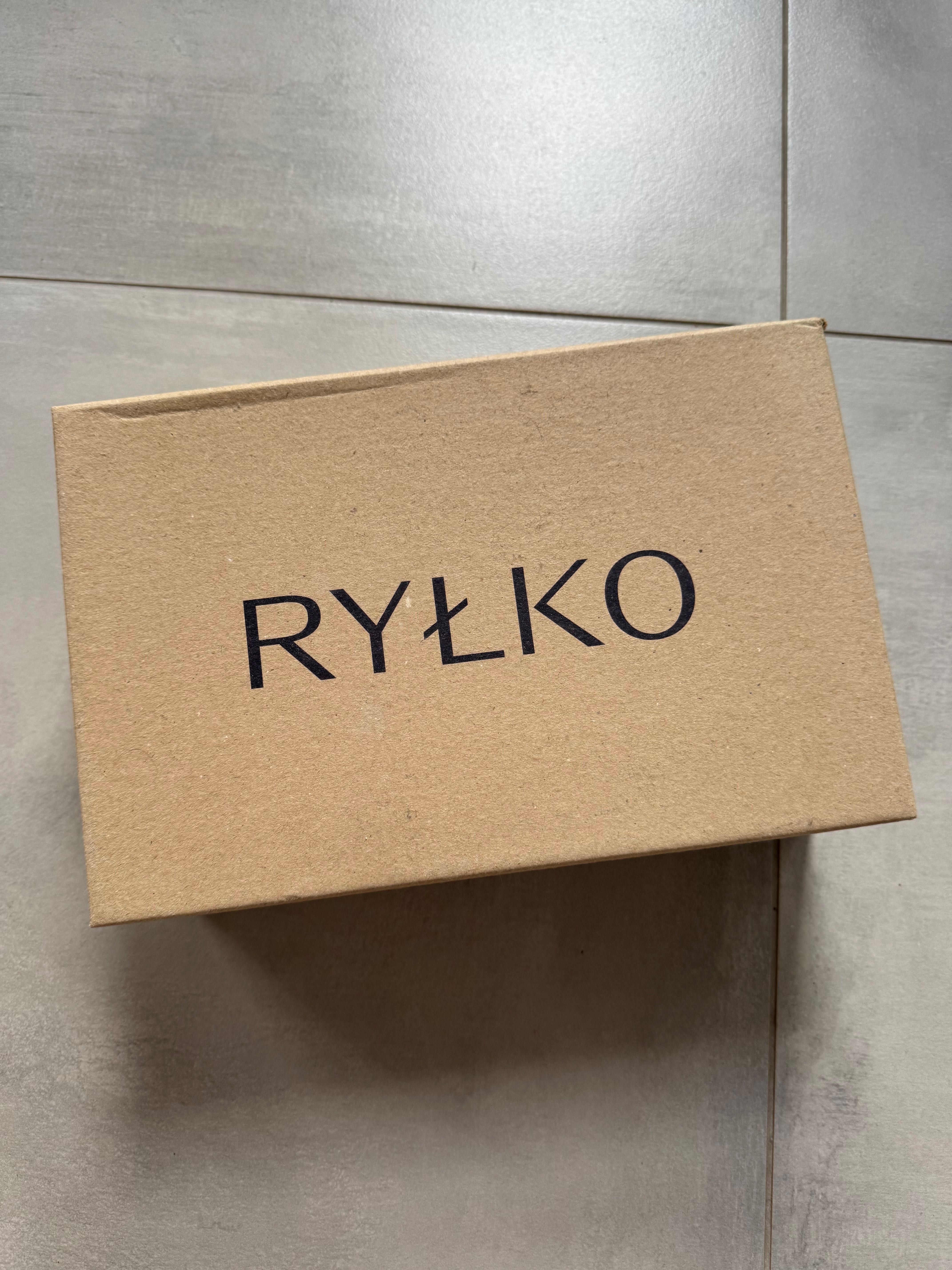 Czarne mokasyny Ryłko