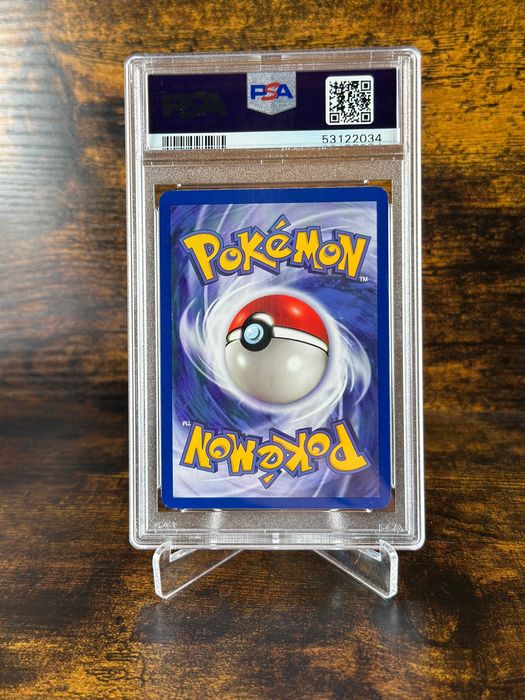 Dark Electrode 34/82 - 1ST EDITION - Team Rocket - Karta Pokemon PSA 9