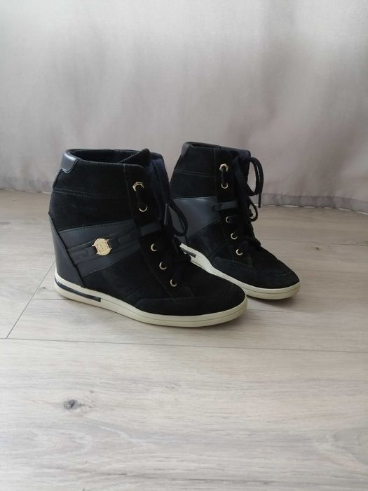 Buty damskie na koturnie TOMMY HILFIGER rozmiar 37
