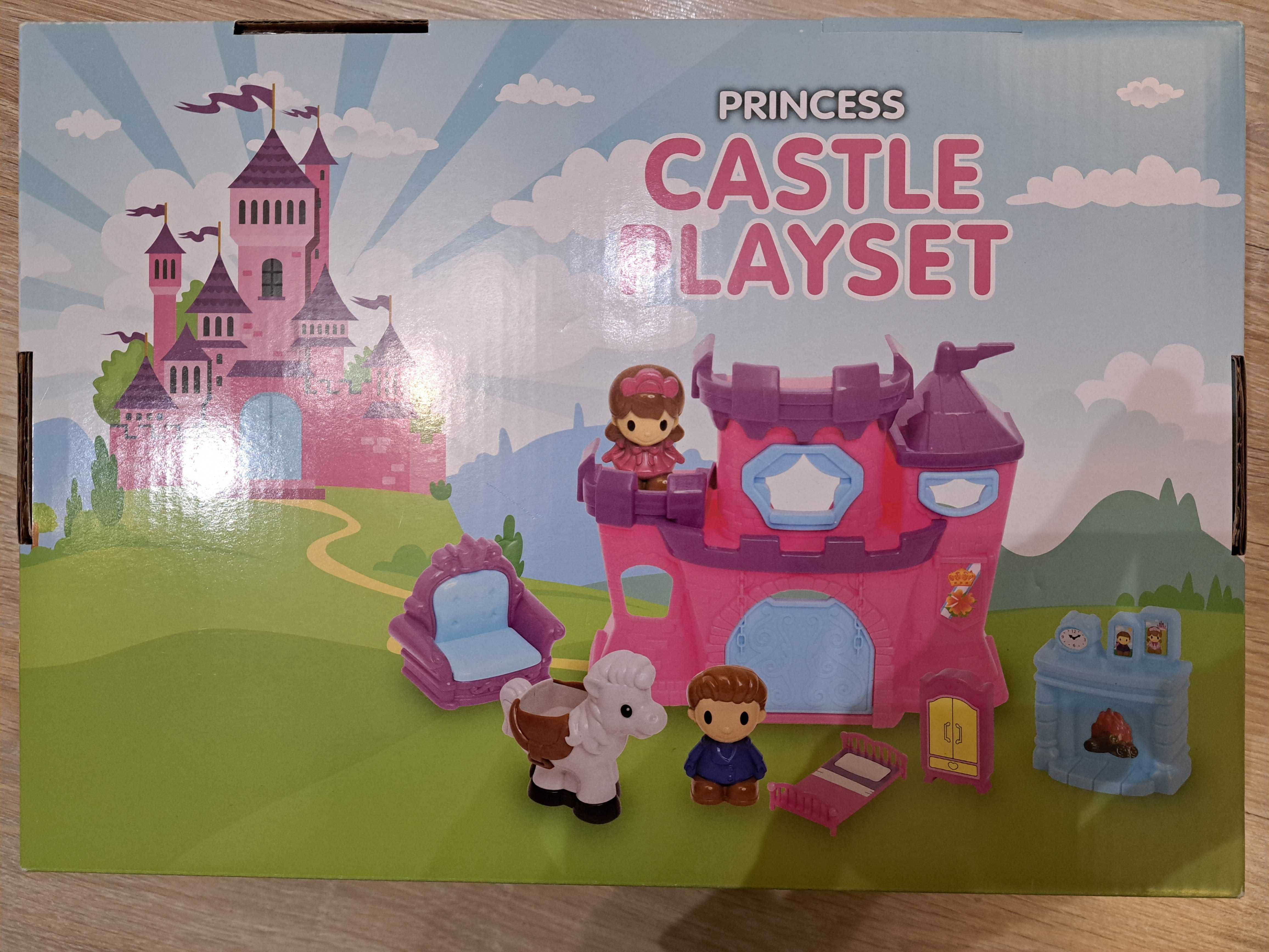 Zabawka Princess Castle Playset (zamek, księżniczka, rycerz) i lalka