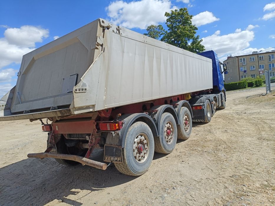 Naczepa wywrotka Kempf aluminiowa waga 5140kg z Niemiec
