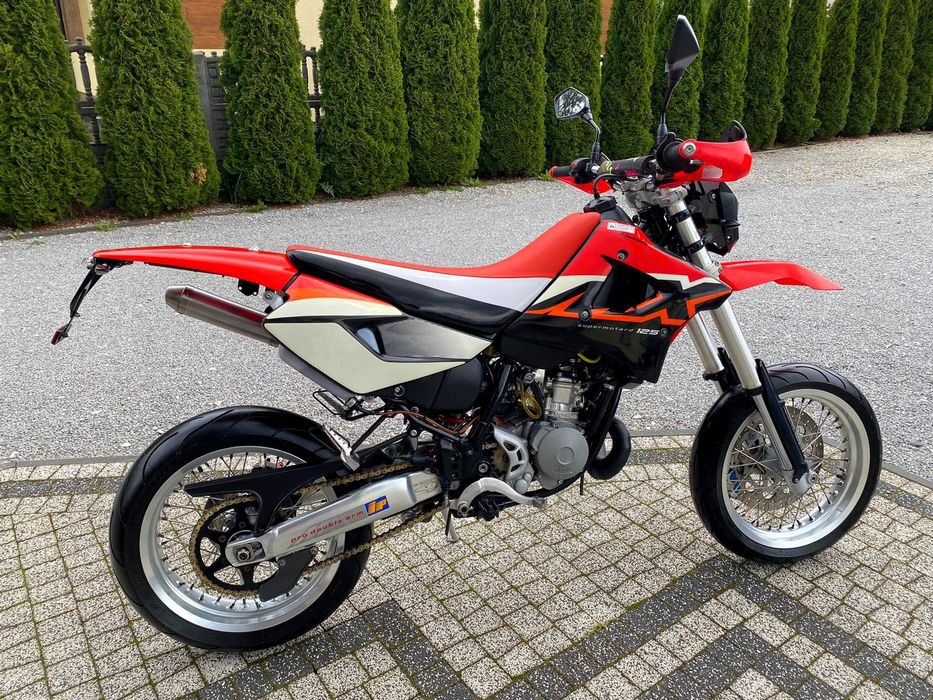 APRILIA MX 125 SM 2T 5.800km UNIKAT 30KM GIANELLI Mega Stan kat.B A1
